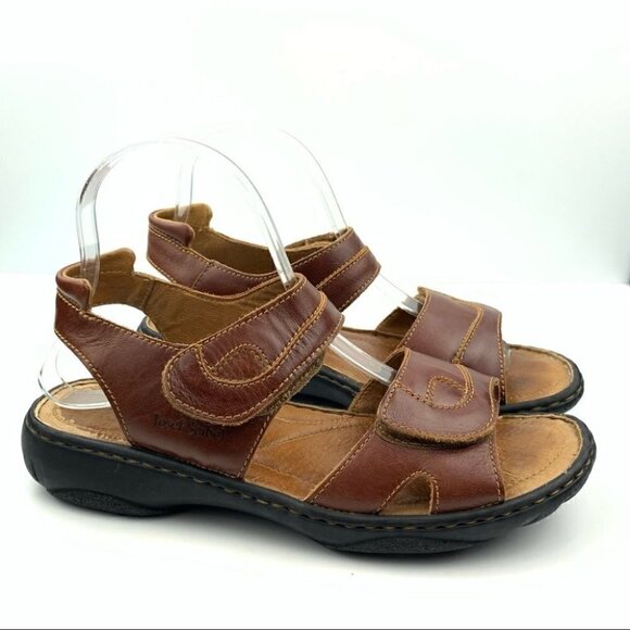 Josef Selbel sandals 39 8-8.5 leather gorpcore - Picture 12 of 12